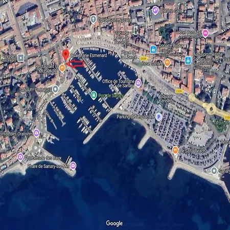 Port Avec Vue Juste Devant Les Bateaux 아파트